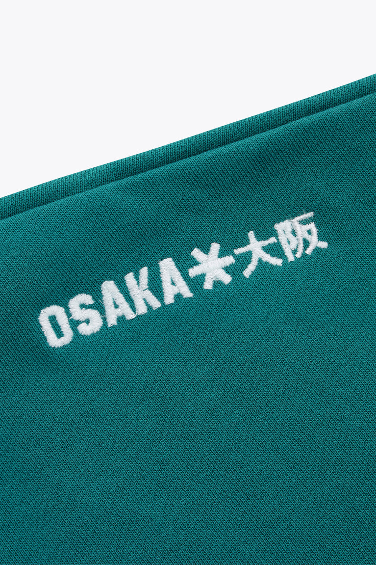 Osaka Men Full Zip Hoodie | Transformative Teal