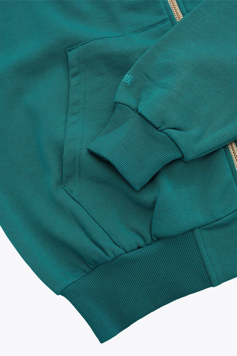 Osaka Osaka Men Full Zip Hoodie | Transformative Teal - Hoodies Apparel