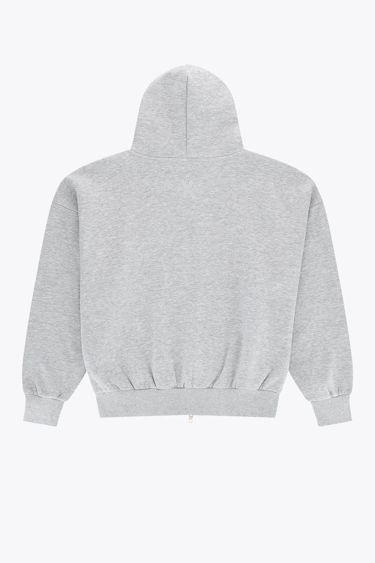 Osaka Osaka Men Full Zip Hoodie | Heather Grey - Hoodies Apparel