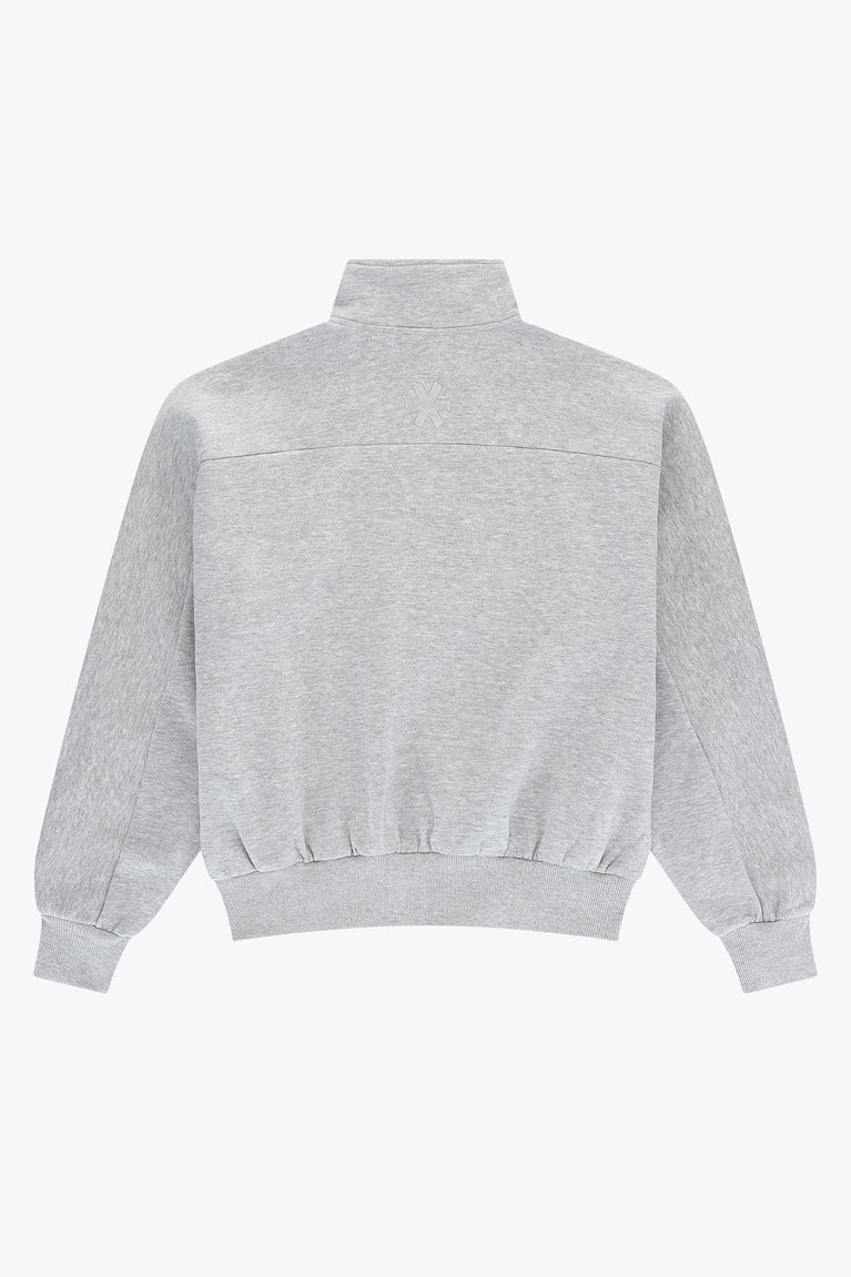 Osaka Men Half Zip Sweater | Heather Grey
