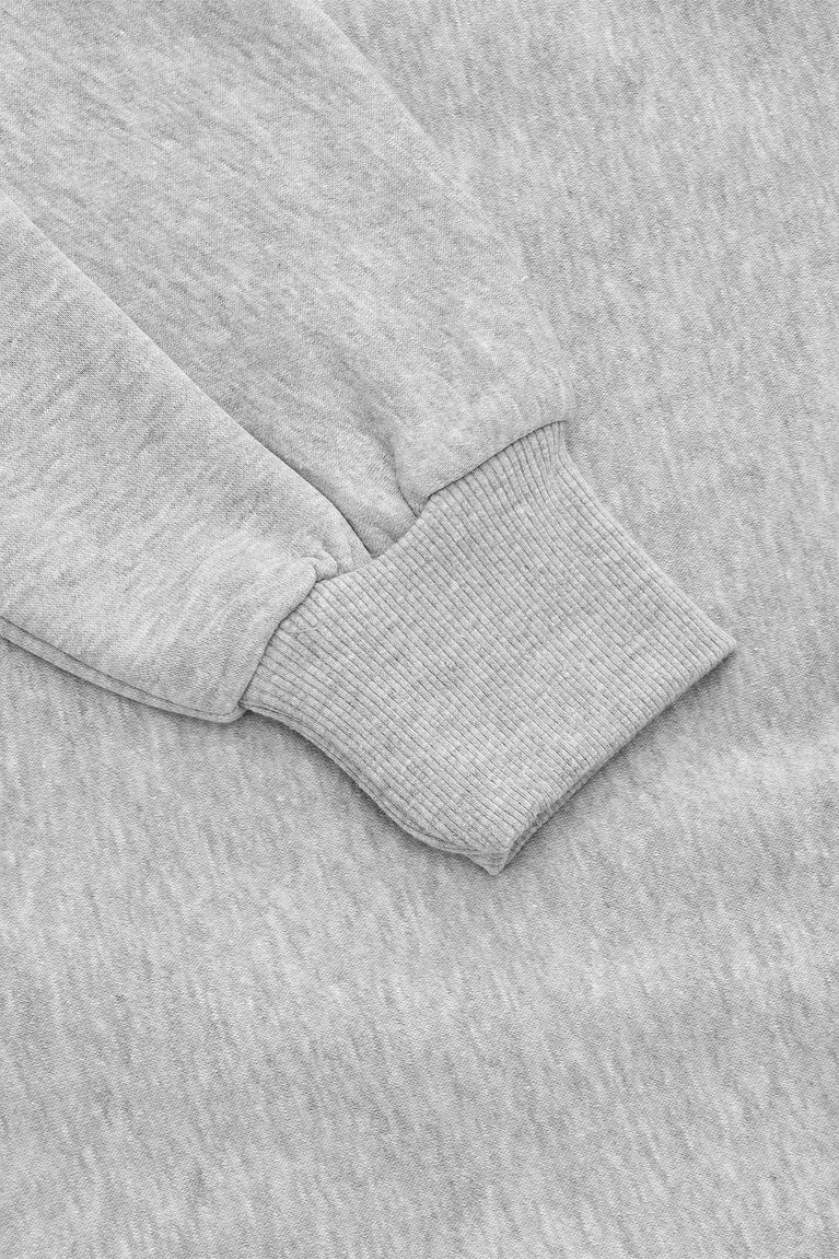 Osaka Men Half Zip Sweater | Heather Grey
