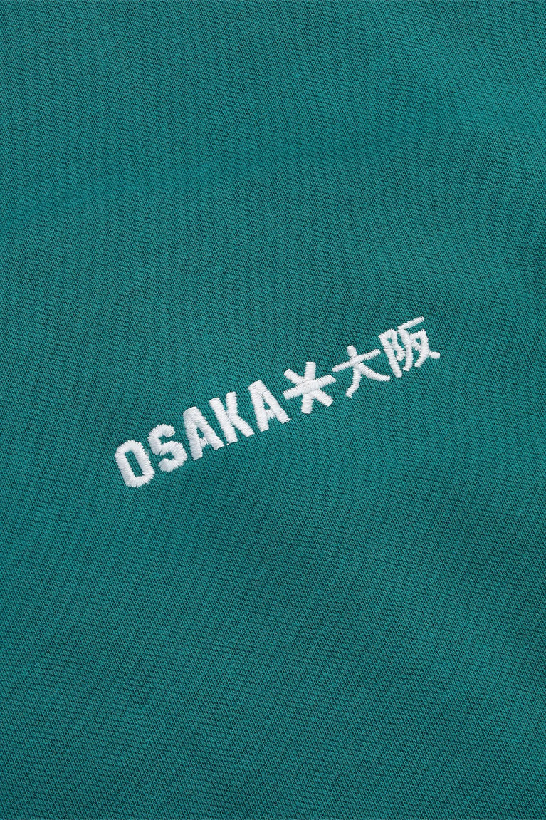 Osaka Osaka Men Polo Sweater | Transformative Teal - Sweatshirts Apparel