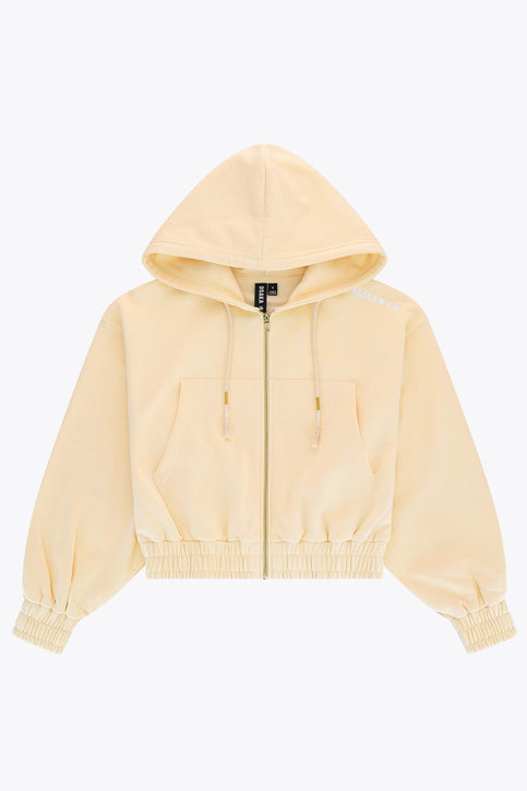 Osaka Women Cropped Full Zip Hoodie | Washi Osaka Women Cropped Full Zip Hoodie | Washi