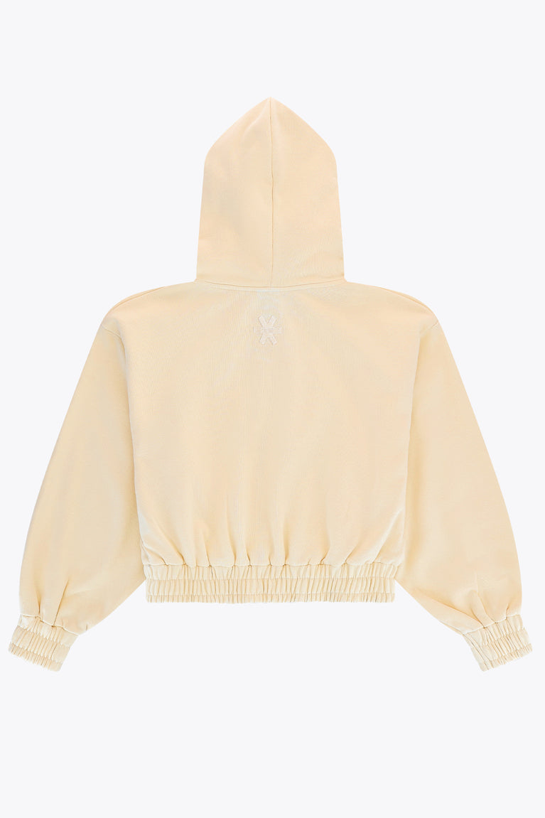 Osaka Women Cropped Full Zip Hoodie | Washi
