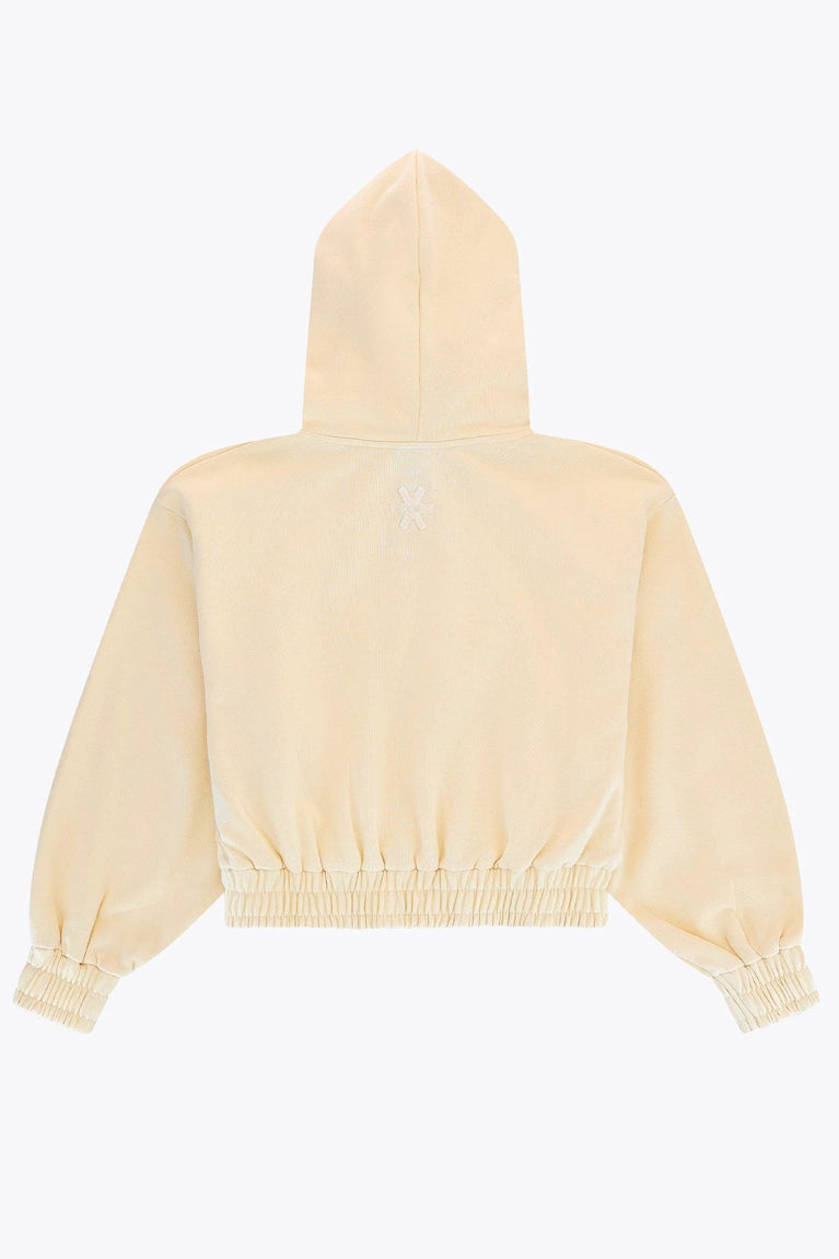 Osaka Osaka Women Cropped Full Zip Hoodie | Washi - Hoodies Apparel