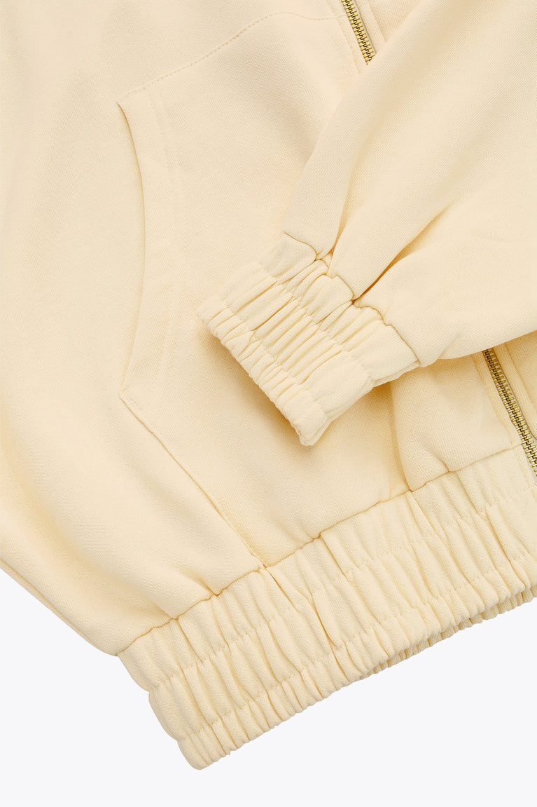 Osaka Women Cropped Full Zip Hoodie | Washi