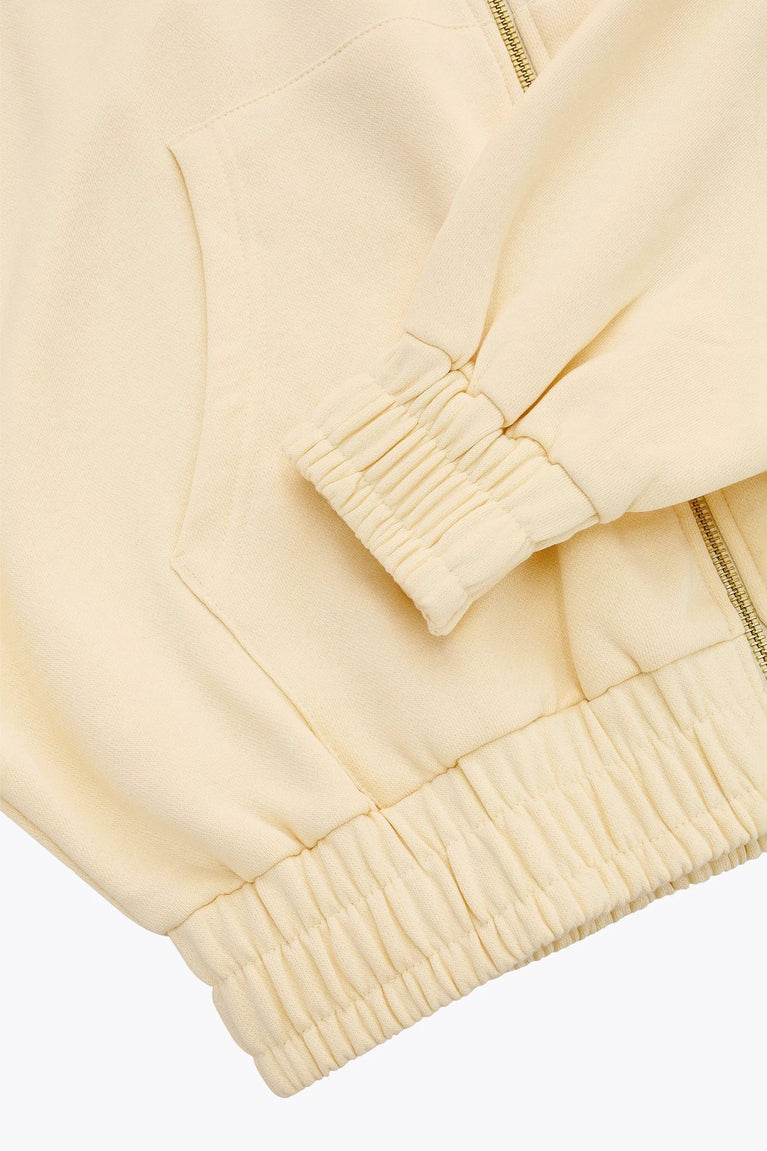 Osaka Osaka Women Cropped Full Zip Hoodie | Washi - Hoodies Apparel