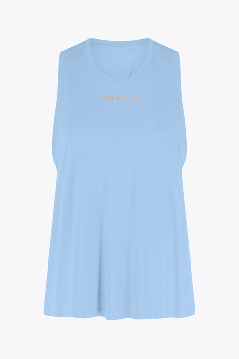 Osaka Women Luna Cross Tank | Silver Lake Blue Osaka Women Luna Cross Tank | Silver Lake Blue