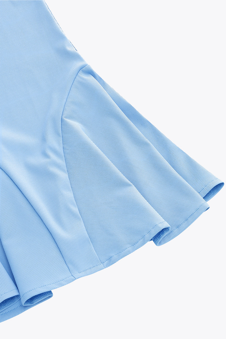 Osaka Women Baseline Rib Dress | Silver Lake Blue