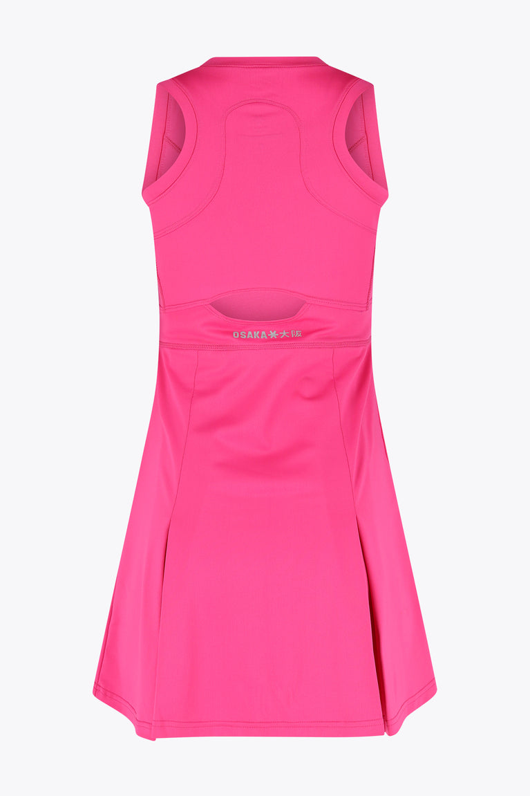 Osaka Women Floucy Dress | Electric Fuchsia