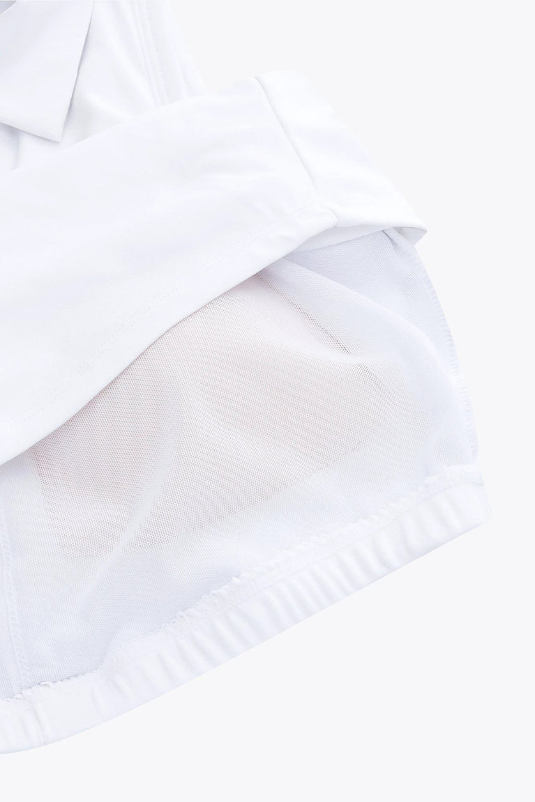 Osaka Osaka Women Heritage Ace Top | White - Crop Tops Apparel