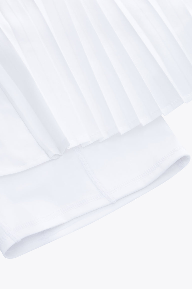 Osaka Women Pleat Flow Skort | White