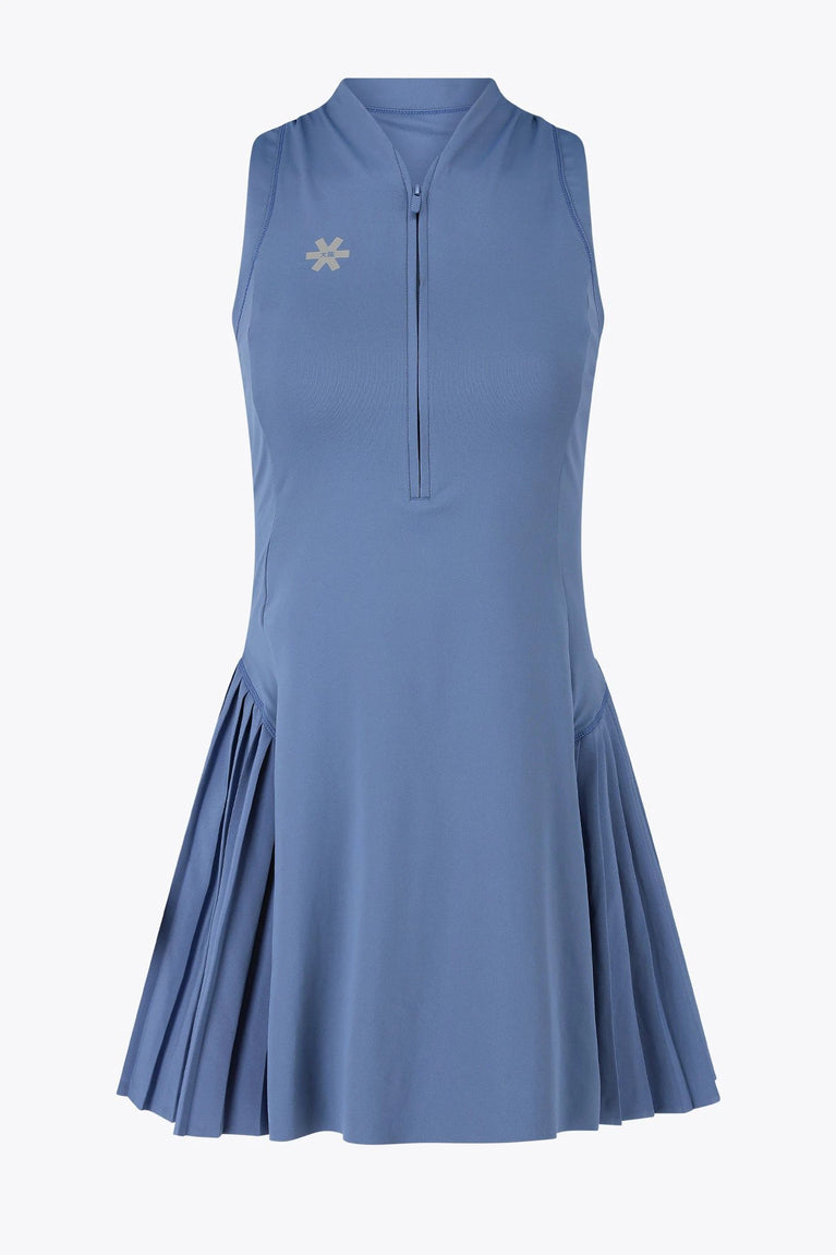 Osaka Osaka Women Plissé Play Dress | Silver Lake Blue - Activewear Apparel