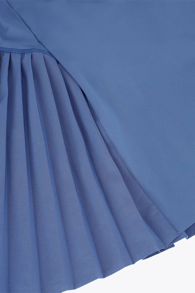 Osaka Osaka Women Plissé Play Dress | Silver Lake Blue - Activewear Apparel