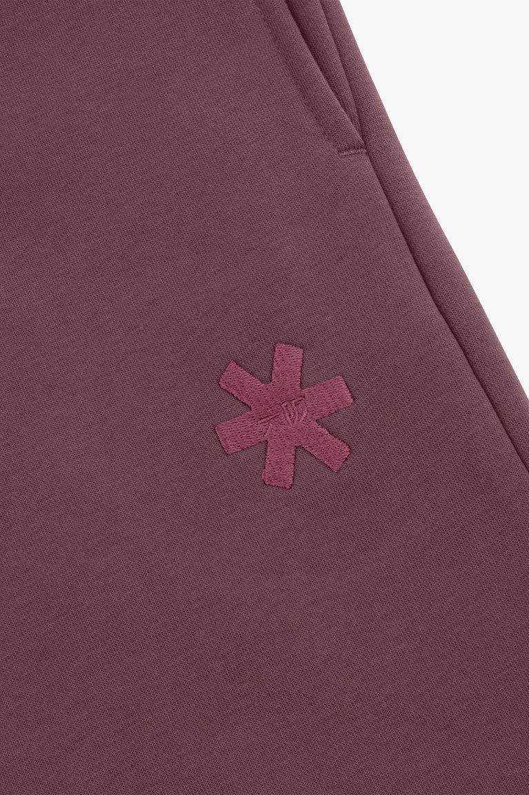 Osaka men's wide sweatpants with small star patch on the leg