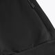 Black sweater sleeve cuff with small zipper pull and cord detail