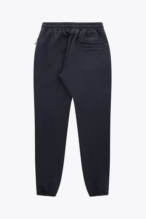 Osaka Unisex Sweatpants Neo Knit | Navy Navy unisex sweatpants with elastic waistband, drawstring, and cuffed ankles