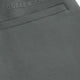 Dark grey sweatpants with raised logo print near the waistband