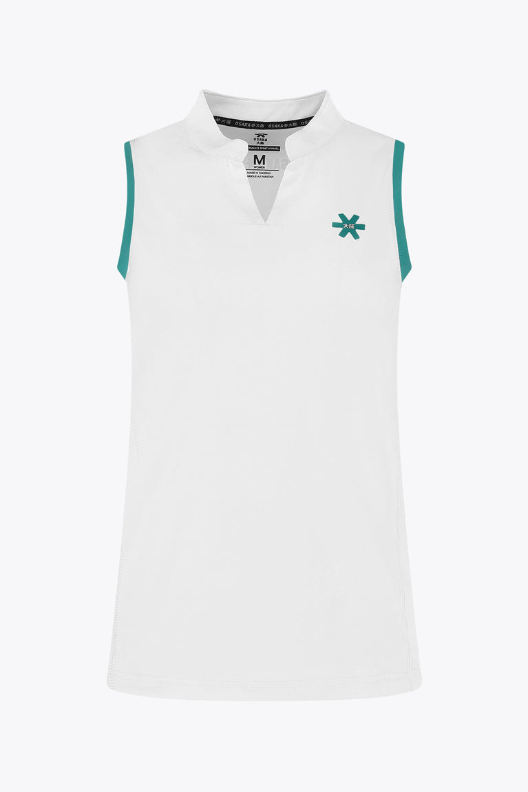 Osaka Women Court Tank Top | White