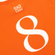 Yibbi Adults Sports Tee | Bright Orange