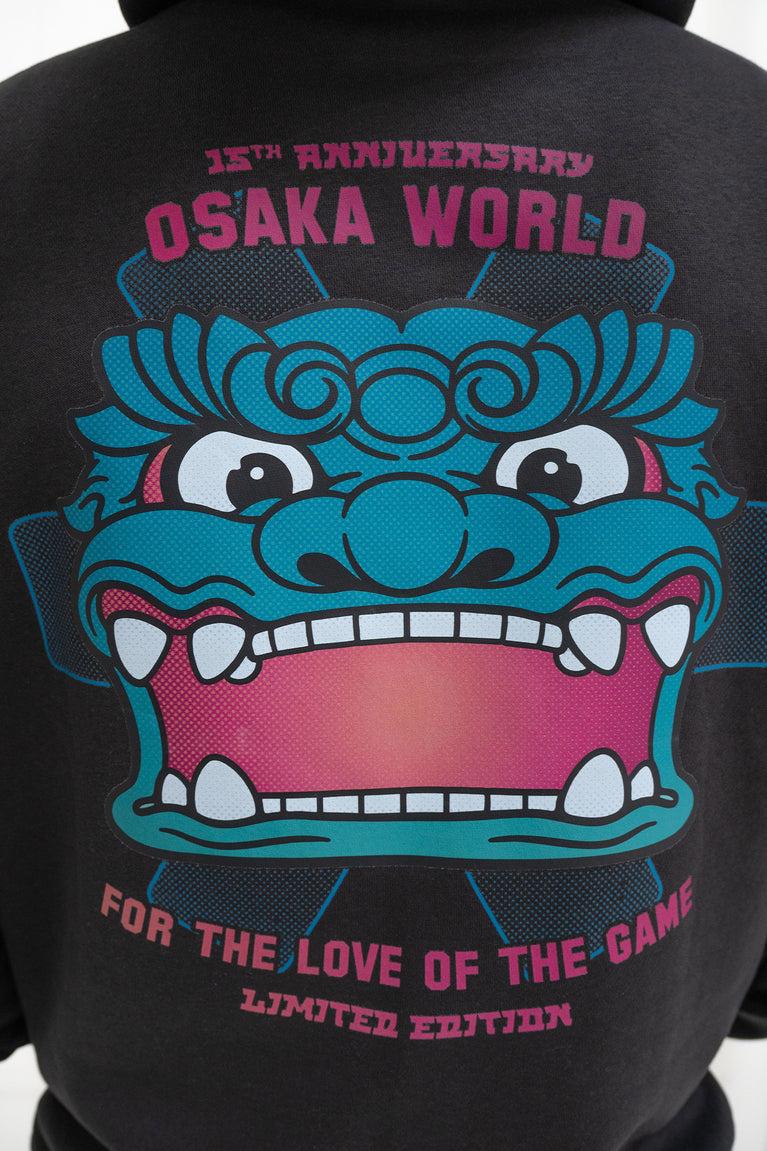 Osaka 15th Anniversary Limited Edition Hoodie – Unisex | Black