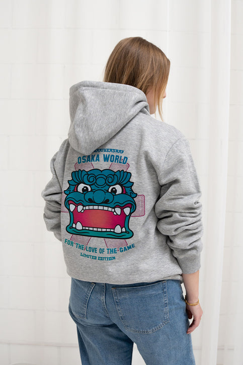 Osaka 15th Anniversary Limited Edition Hoodie – Unisex | Grey Melange Osaka 15th Anniversary Limited Edition Hoodie – Unisex | Grey Melange