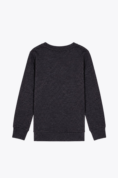Osaka Kids Back to School Sweater – Stick Seven | Black Melange Osaka Kids Back to School Sweater – Stick Seven | Black Melange