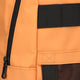 Osaka pro tour compact backpack in pheasant beige with logo in black. Detail zip view