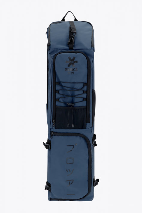 Osaka Hockey Stickbag Pro Tour Large | French Navy Osaka Hockey Stickbag Pro Tour large in Navy with logo in black. Front view