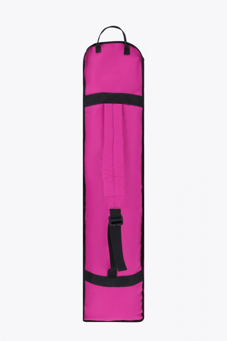 Osaka sports stickbag medium in pink with logo in white. Back view