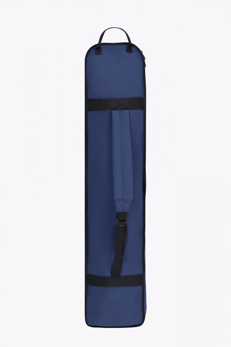 Osaka sports stickbag medium in navy with logo in white and red. Back view