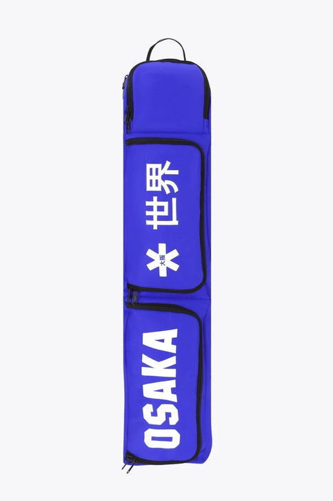 Osaka Sports Stickbag Medium | Blue Osaka sports stickbag medium in blue with logo in white. Front view