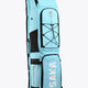 Large light blue Osaka stickbag with side webbing straps and internal divider
