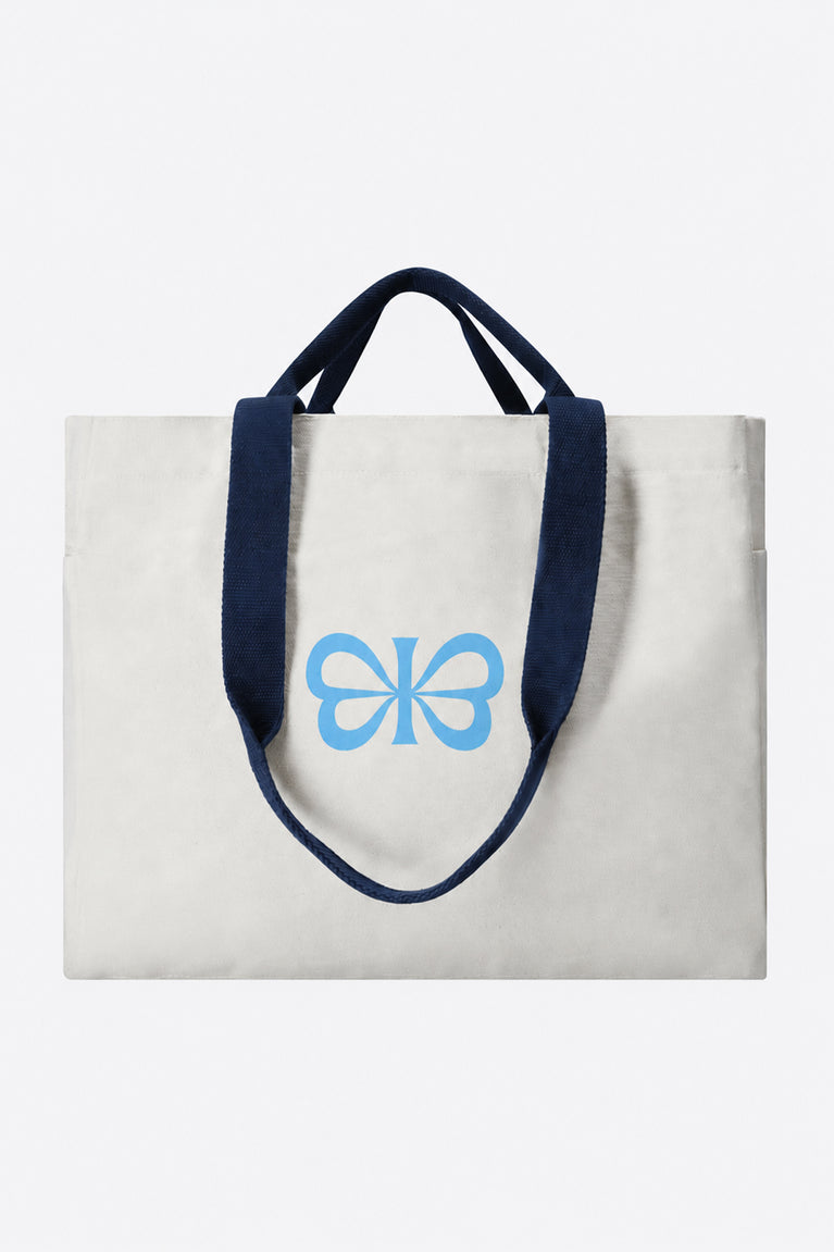 Yibbi Cotton Tote Bag | Natural Raw