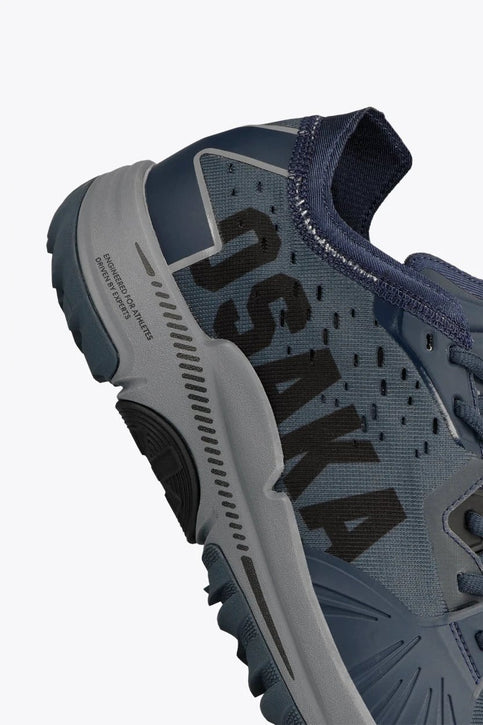 Osaka Footwear IDO Mk1 | French Navy Osaka footwear Ido Mk1 in french navy with logo in black. Side view