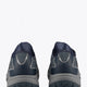Osaka footwear Ido Mk1 in french navy with logo in black. Back view