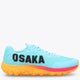 Blue Topaz Osaka KAI Mk1 sneakers with 'OSAKA' logo and orange tread sole