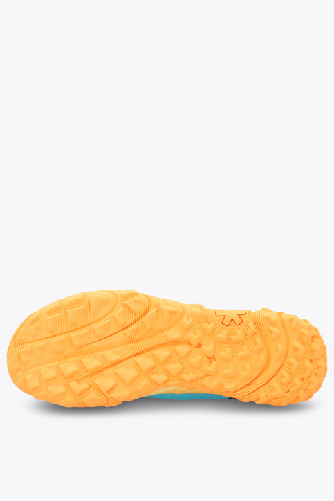 Osaka Footwear KAI Mk1 - Pro Tour | Blue Topaz Blue Topaz Osaka KAI Mk1 sneakers with 'OSAKA' logo and orange tread sole