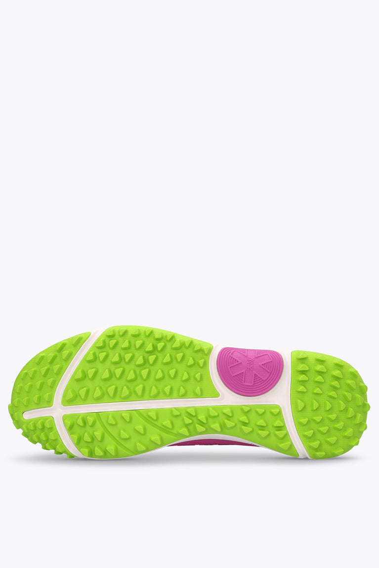Rose Bud Osaka Ryu sneaker outsole with green traction pods and white midsole