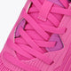 Rose Bud Osaka Ryu sneaker lace-up upper with pink overlays and padded collar