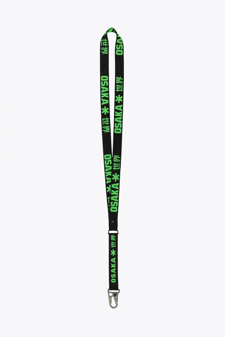 Osaka Osaka Lanyard | Black-Green - Lanyards Gadgets