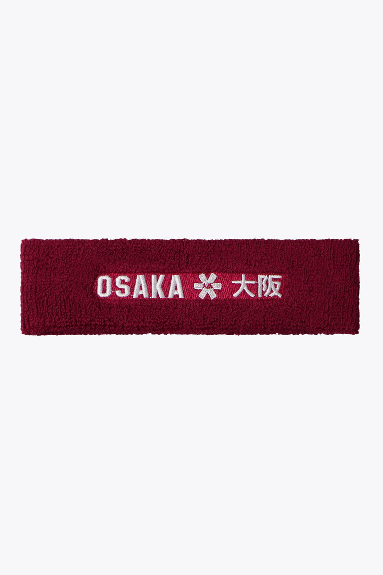 Osaka Sweatband | Cherry Lacquer