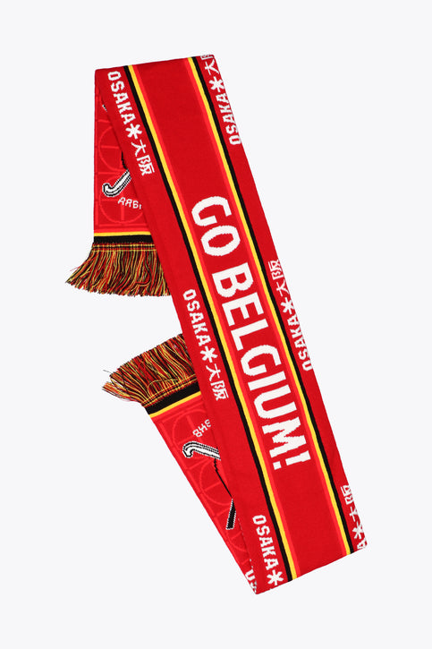 Official Belgium Fan Scarf | Red Official Belgium Fan Scarf | Red