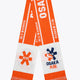 Bloemendaal Fan Scarf | Orange