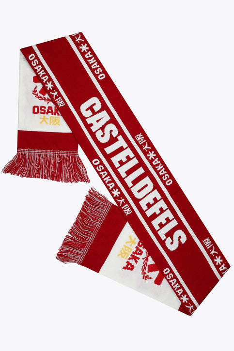 Castelldefels Fan Scarf | Red Osaka Castelldefels Fan Scarf | Red - Scarves Gadgets