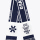 Osaka Egara Fan Scarf | Navy - Scarves Gadgets