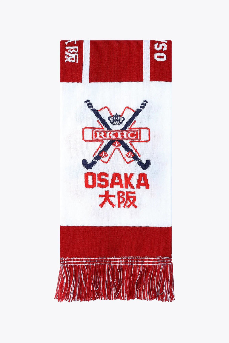 Osaka Royal Knokke Fan Scarf | Red - Scarves Gadgets
