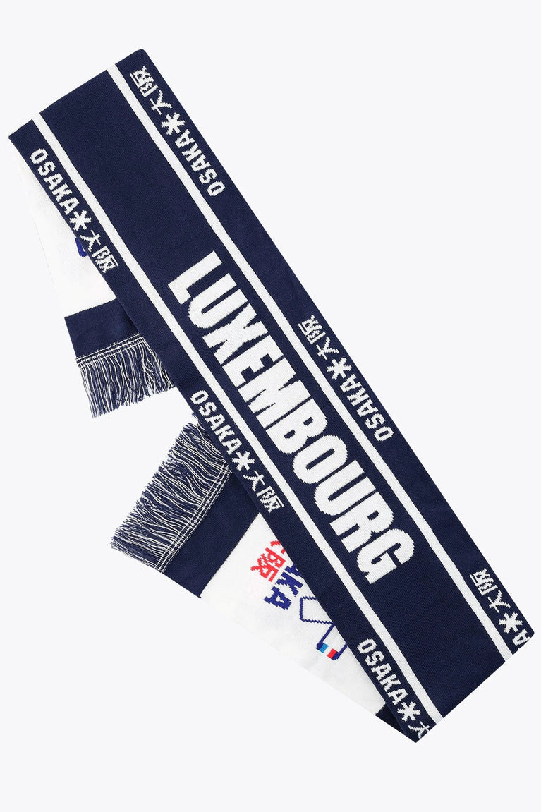 Osaka Luxembourg Fan Scarf | Navy - Scarves Gadgets