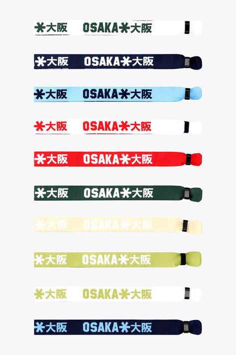 Osaka Woven Bracelet Mix Yang | No Color Osaka woven bracelet mix set in multiple colors, shown on card packaging