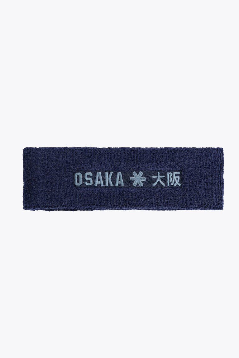Osaka Sweatband | Navy Peony